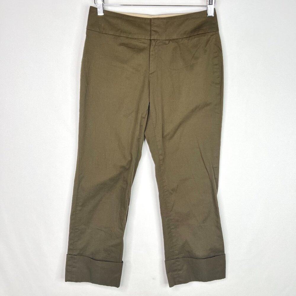 Banana Republic Martin Dark Green Trousers Size 2